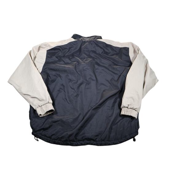 Nike Golf Pullover Jacket Mens XL Black Beige Clima-Fit Windbreaker Bunny Logo - Picture 2 of 8